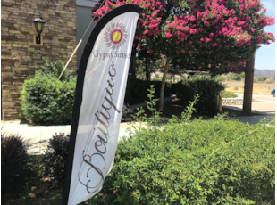 Feather Banner Gypsy Sunset Murrieta