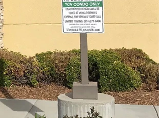 Parking Signs & Street Signs | Hospitality & Lodging | Temecula, CA | Aluminum