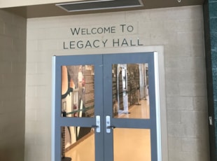 Mesa Legacy Hall Entry