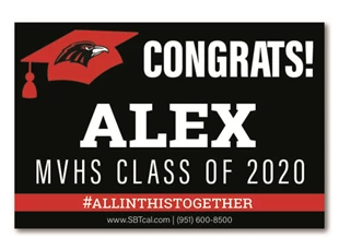 Graduation Signs | Murrieta Valley High School Nighthawks