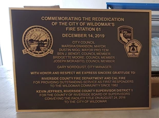 Cast & Engraved Plaques | Government | Wildomar, CA | Metal