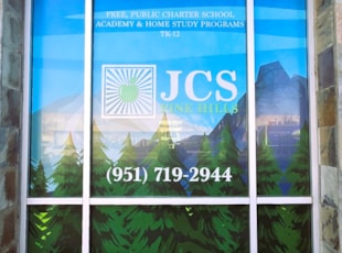 Window Decals and Graphics | Schools, Colleges & Universities | Murrieta, CA | Vinyl