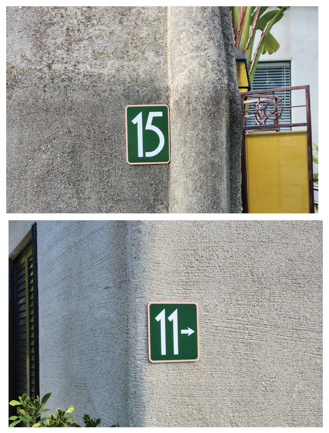 Number Signage