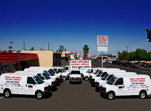 Vehicle Graphics for Dino's Appliance