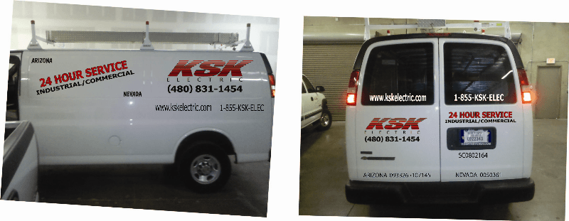 Trade Van Lettering
