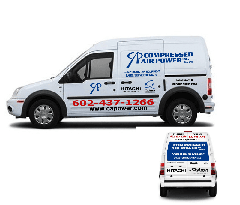 Vehicle Lettering- Ford Transit