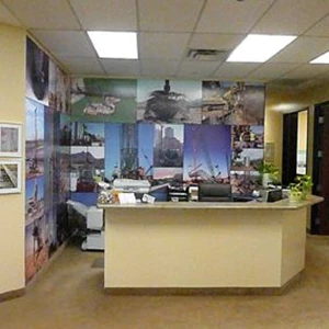 Full Color Wall Mural for Case Foundation