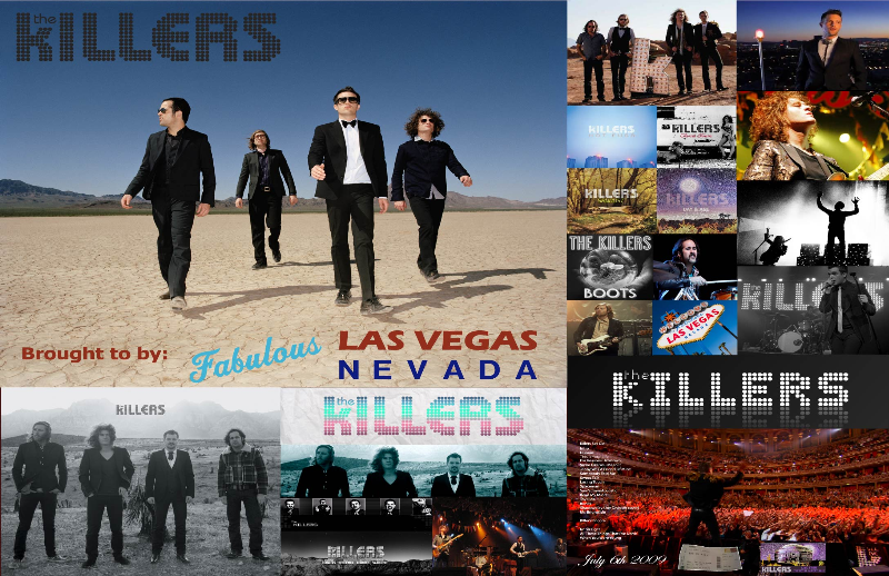 wall mural the killers