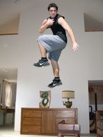 A Removable Decal of Your Athlete On Your Wall!