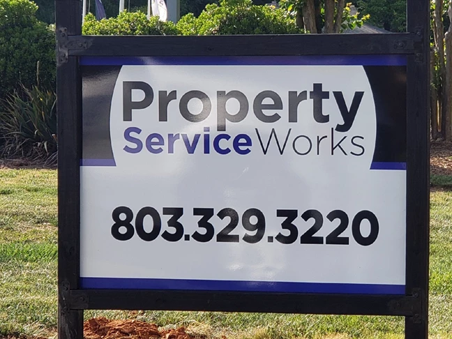 Post and panel signs come in all shapes in sizes.  Ask us to help you choose the right style for your location!