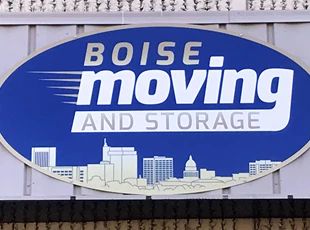 Outdoor Panel Sign | Moving Company | Building Signs | Boise, ID