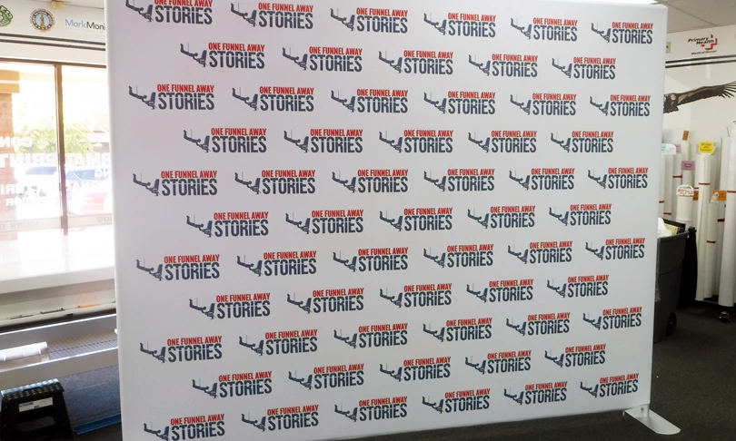Step and Repeat logo banners for photo backdrops