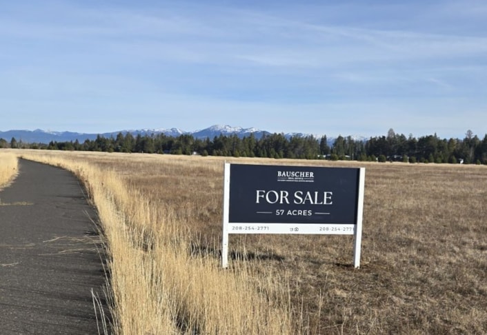 Real Estate Sign in McCall, ID