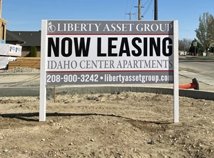 Post & Panel Signs | Real Estate Signs | Property Management | Boise, Idaho