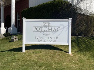 Post & Panel Signs | Outdoor Vinyl Lettering & Graphics | Entertainment | Boise, Idaho