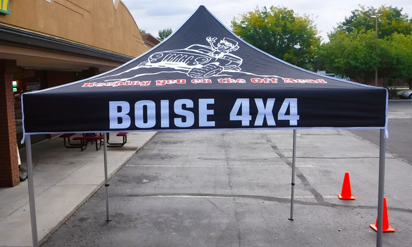 Custom Canopy Tent with logo and graphics