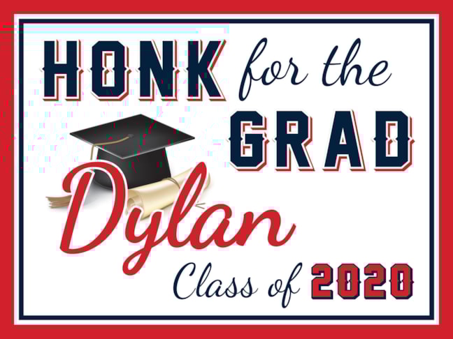Graduation Yard Signs