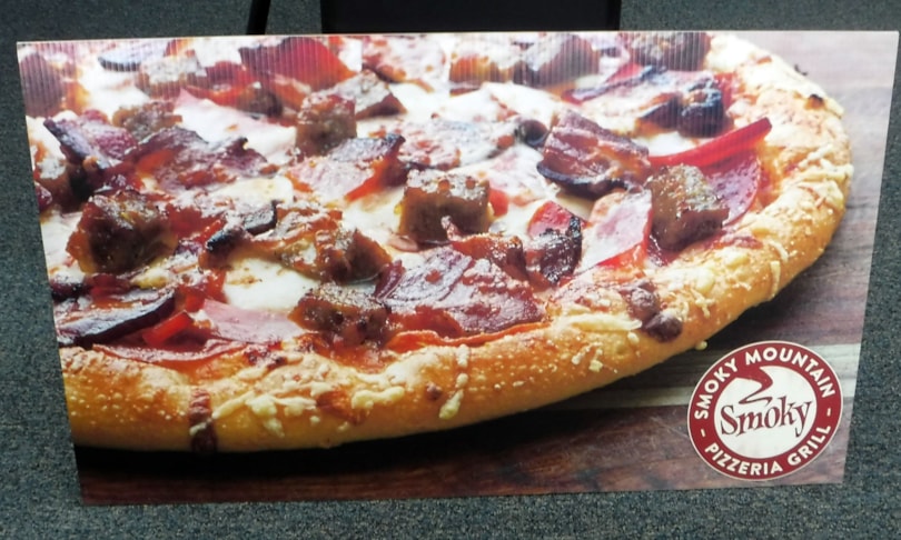 Full color corrugated plastic yard signs