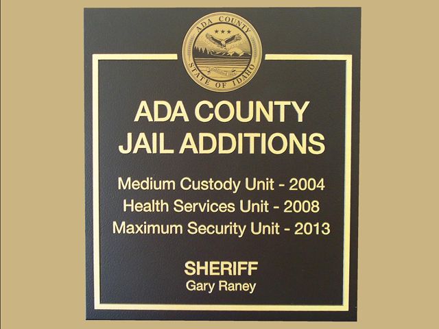 Custom cast and etched plaques are great for outdoor installations