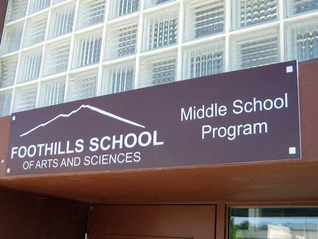 Exterior business signs, with your custom logo, help your business look professional