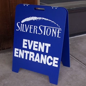 Colored A-Frames can be special-ordered to give your signs a different look