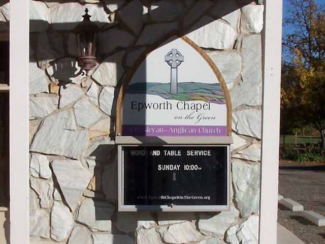 Including a changeable letter message board with glass doors provides flexibility and security.