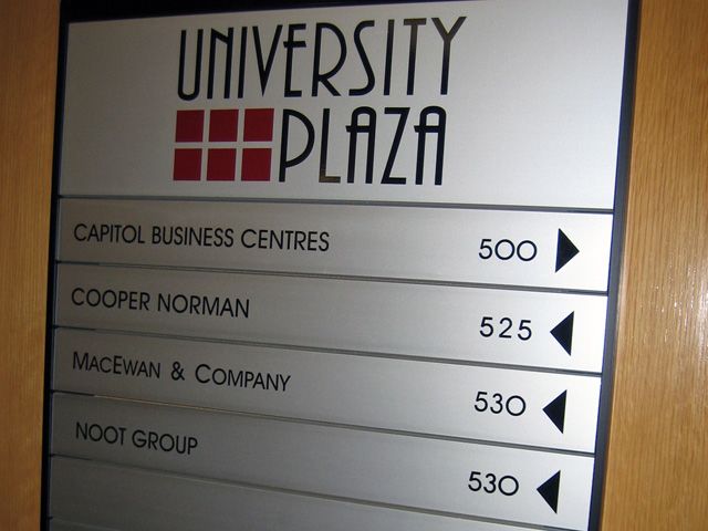 Interior Directories enable customers to find your location