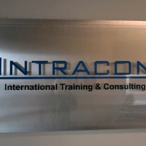 Dimensional Lettering mounted to acrylic give a modern effect