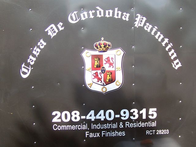 Digitally printed graphics combined with cut vinyl lettering