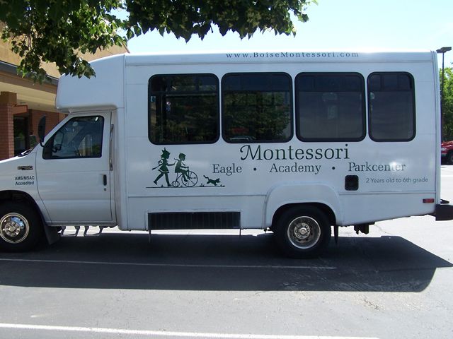 Basic cut vinyl lettering and graphics can still make a bold impression