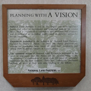 Company vision sign