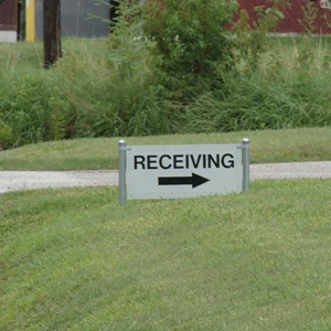 Directional receiving sign