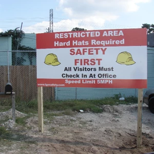You can't forget the safety rules on the job site!