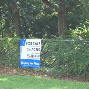 We can even do signs if you have land for sale!