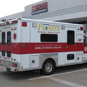 Ambulance side graphics