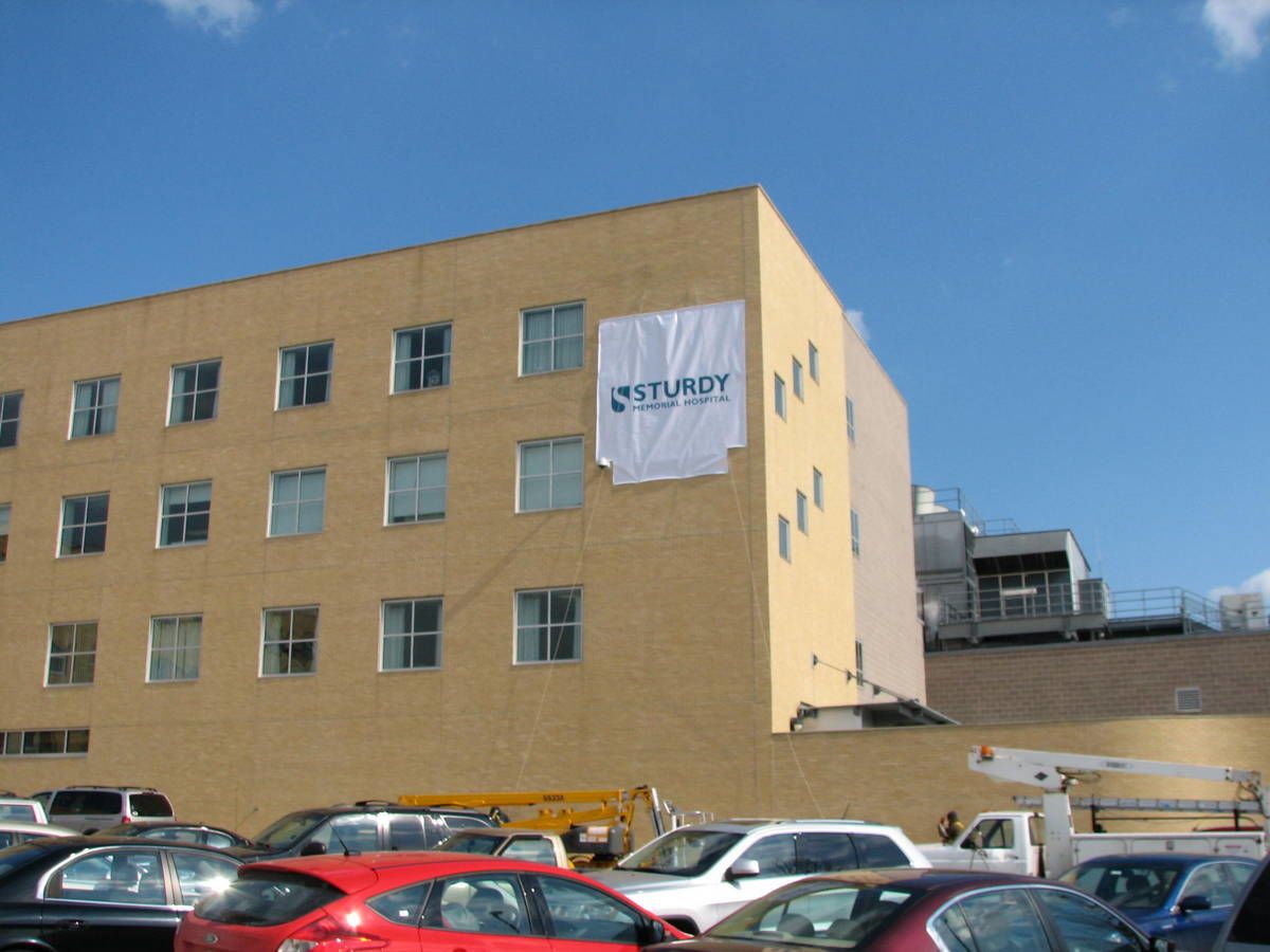 Signs By Tomorrow - Norton, Augat Foundation Patient Services Building
