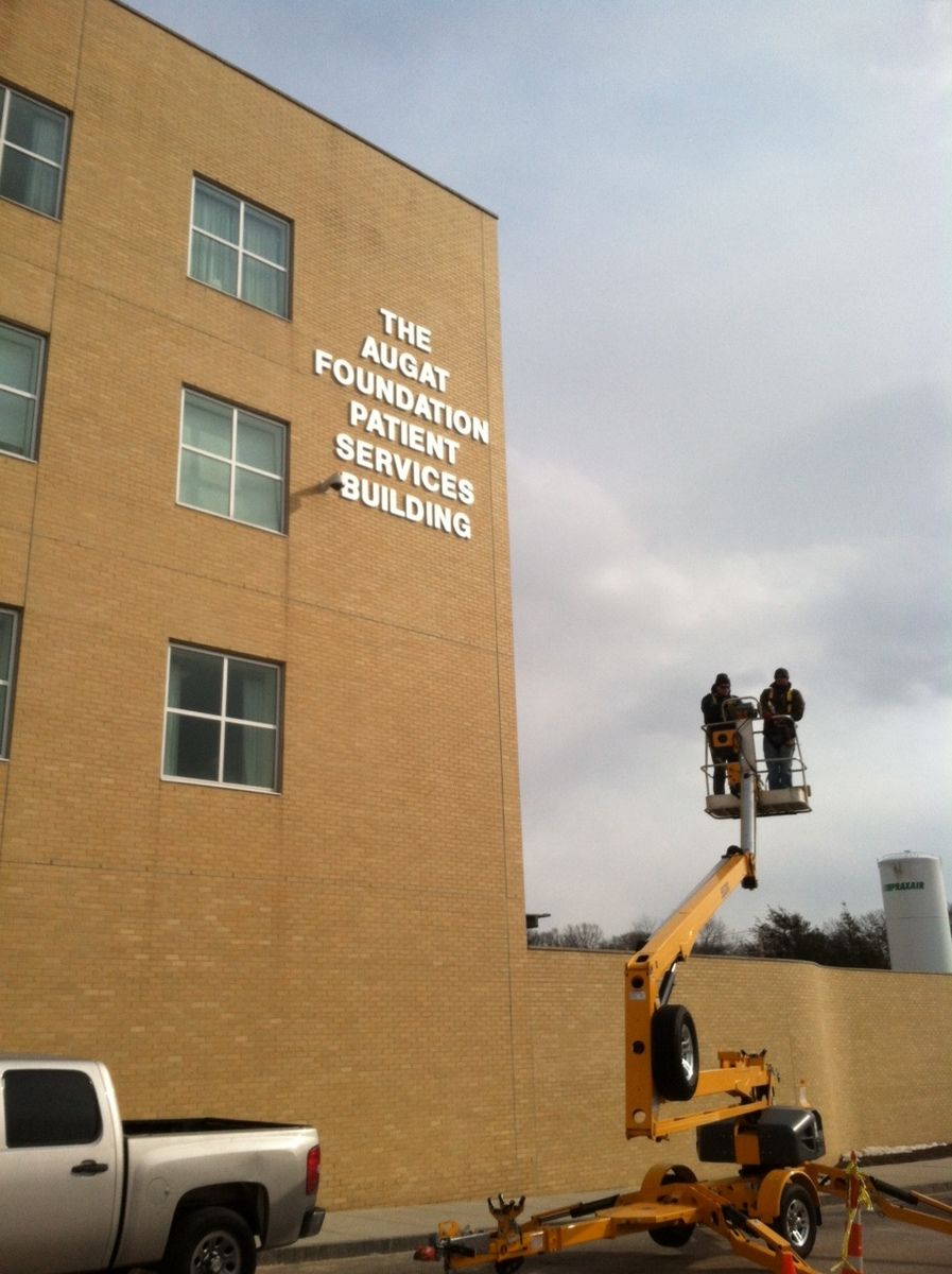 Signs By Tomorrow - Norton, Augat Foundation Patient Services Building