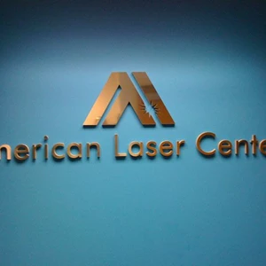 American Laser Center Lobby Sign