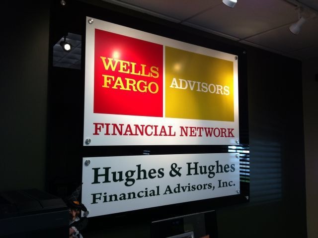 Acrylic Back lit w/ standoffs