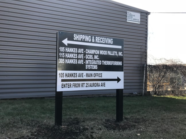 Post and Panel Directory / Wayfinding Sign