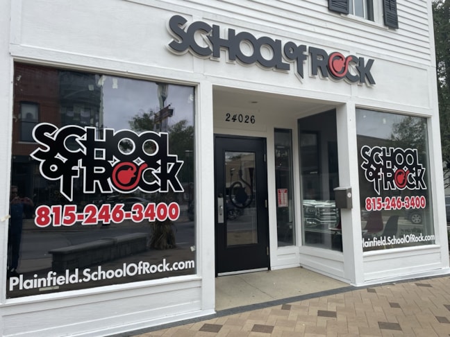 Music School Window Graphics