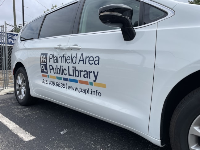 Bookmobile  Vehicle Lettering