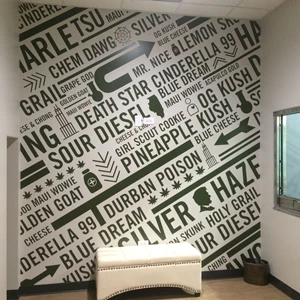 Cut vinyl  wall graphics | Wall Graphics |  Signs By Tomorrow - Plainfield