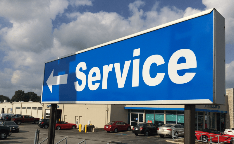 Illuminated Acrylic Signs with transclucent film