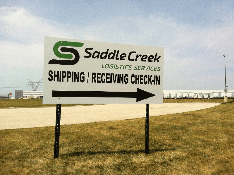 Joliet Intermodal logistics sign