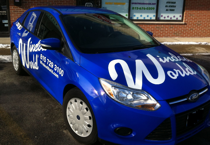 Joliet Window World Vehicle Wrap