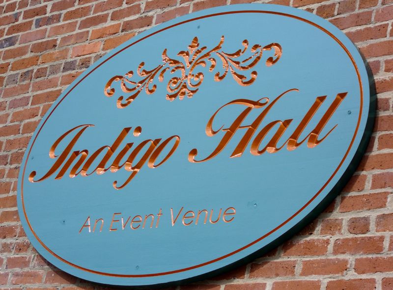 QS1, Carved Wood sign done with CNC Router