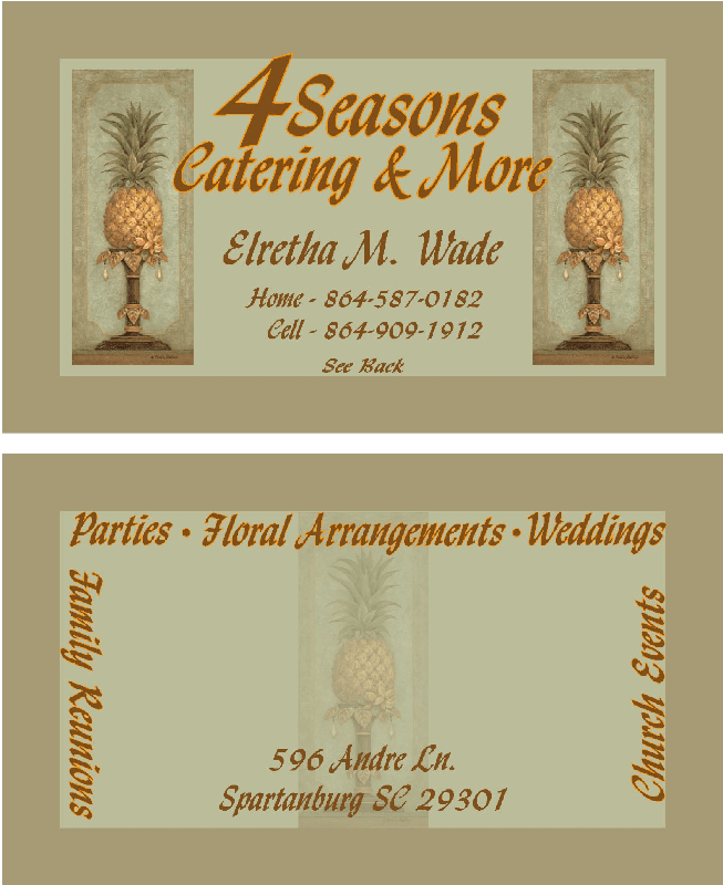 4 Seasons Catering & More