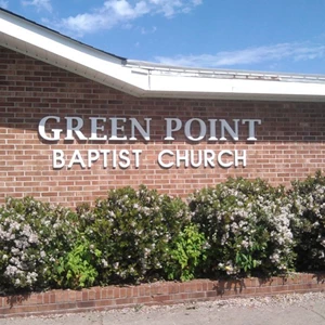 Green Point Baptist Church: Dimensional letters