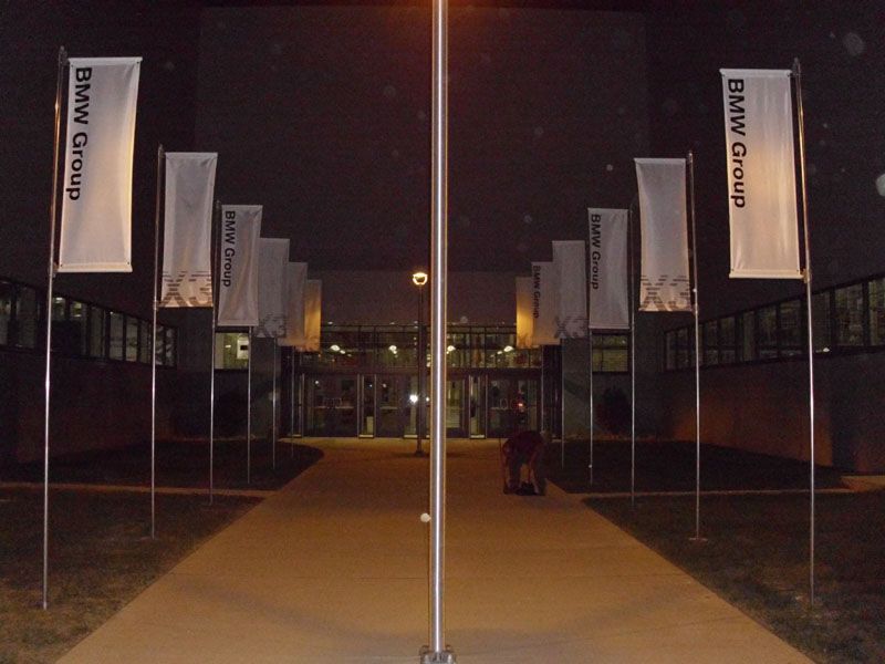BMW, Pole Flags